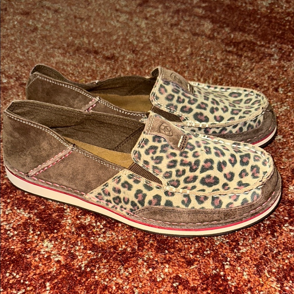 Leopard Print Flats